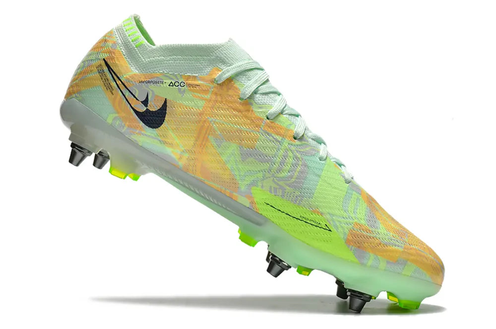 Nike Lime Orange Cleats
