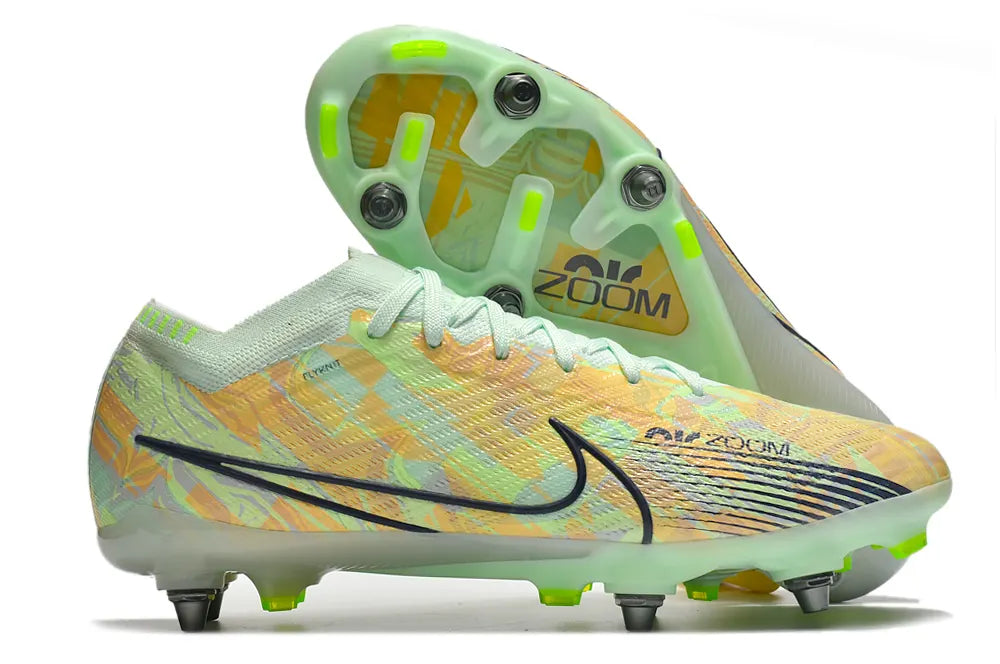 Nike Lime Orange Cleats - Hình 5