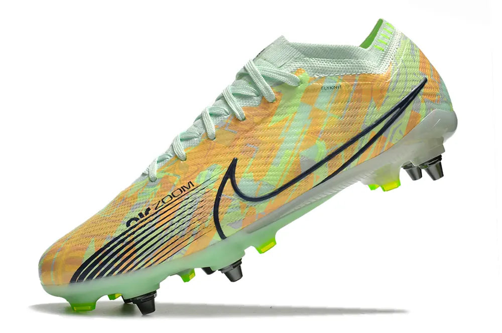 Nike Lime Orange Cleats - Hình 2