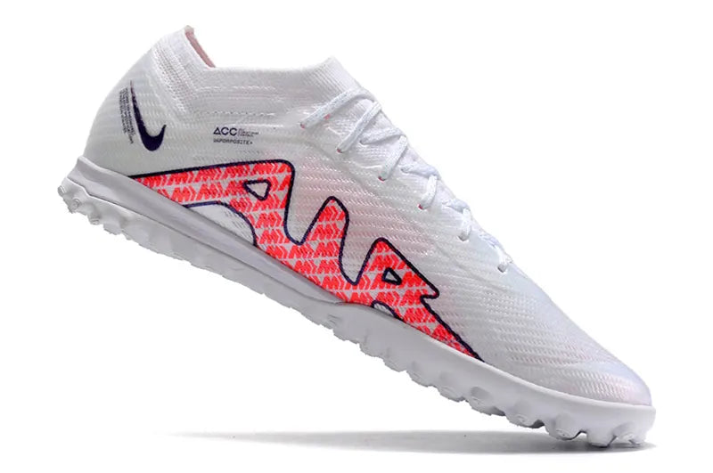 soccer Nike Mercurial White Pink Turf