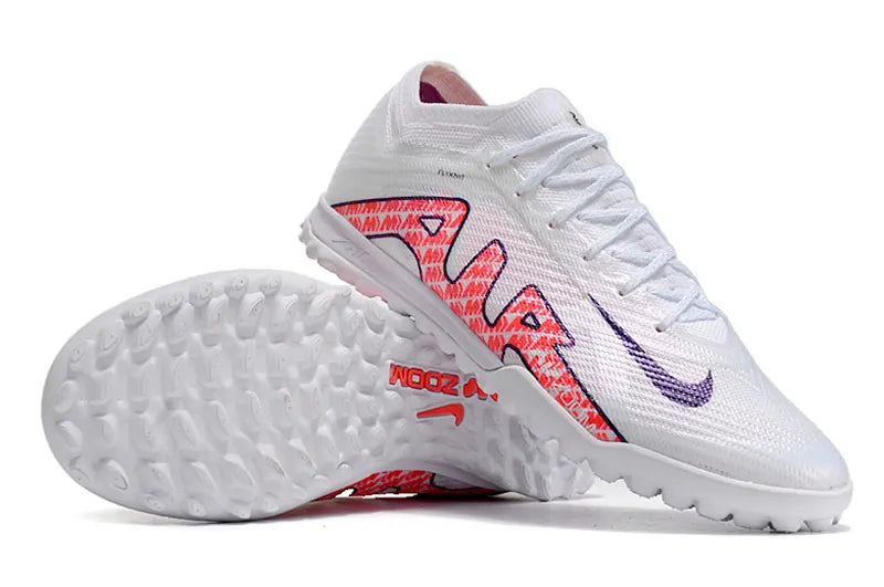 soccer Nike Mercurial White Pink Turf - Hình 3