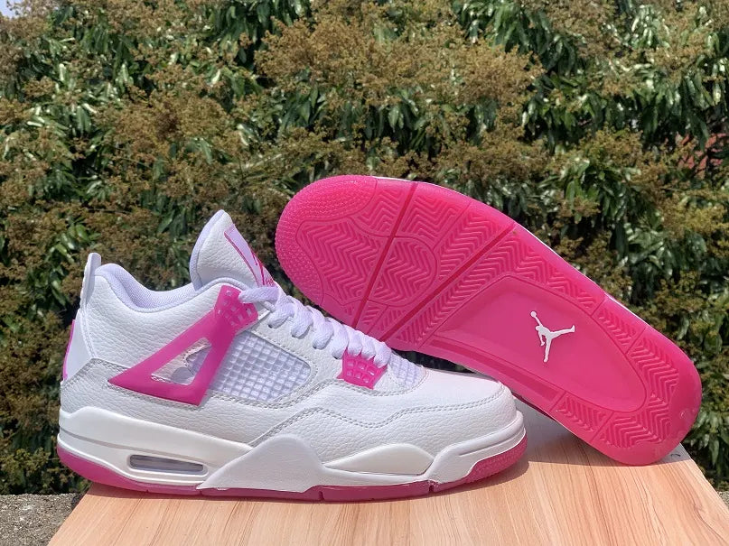 Air Jordan 4 Retro White/Pink - Hình 5