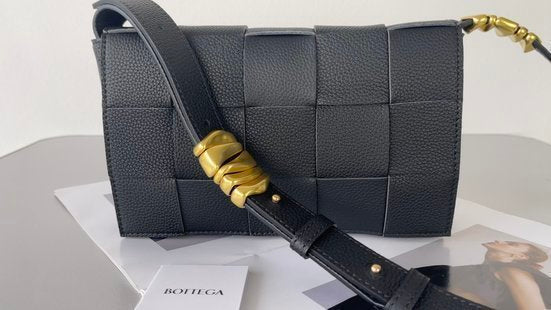 Bottega Veneta Black Designer Handbag Edition 700