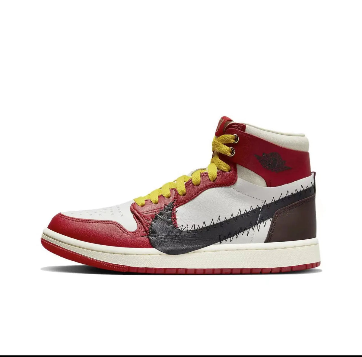 Air Jordan 1 High Red Yellow - Hình 2