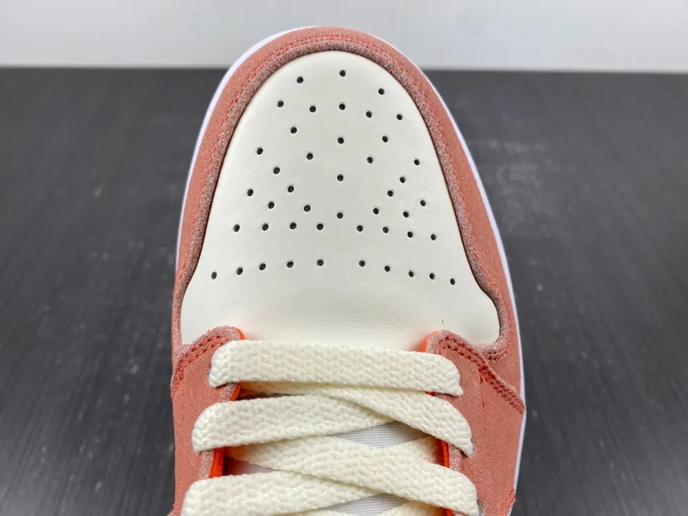 Air Jordan 1 Mid Coral Chalk - Hình 9