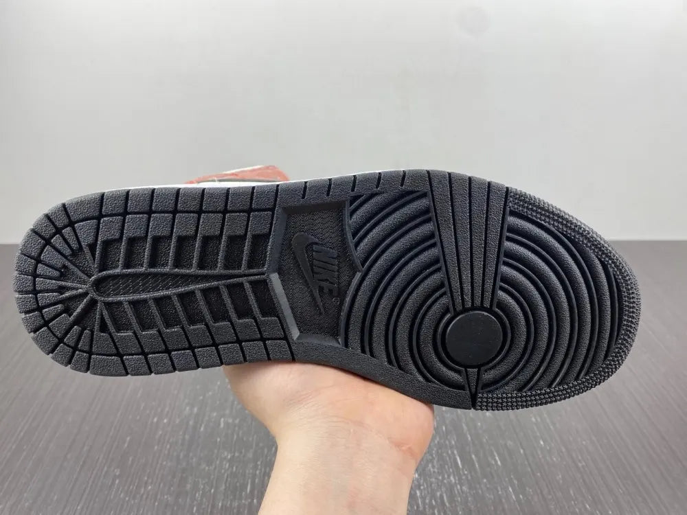 Air Jordan 1 Mid Coral Chalk - Hình 7