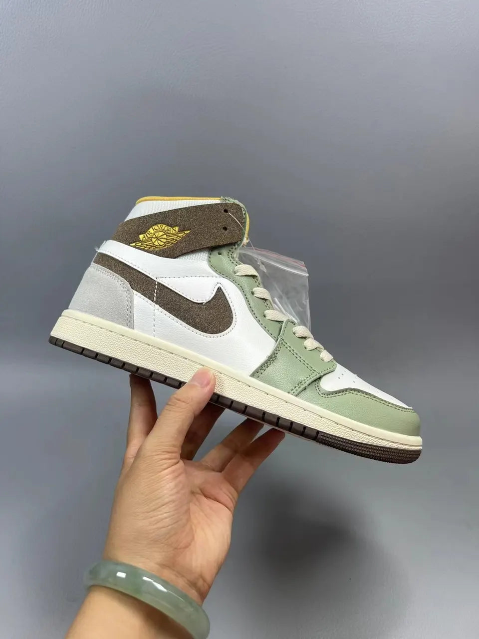 Air Jordan 1 High Washed Green - Hình 5