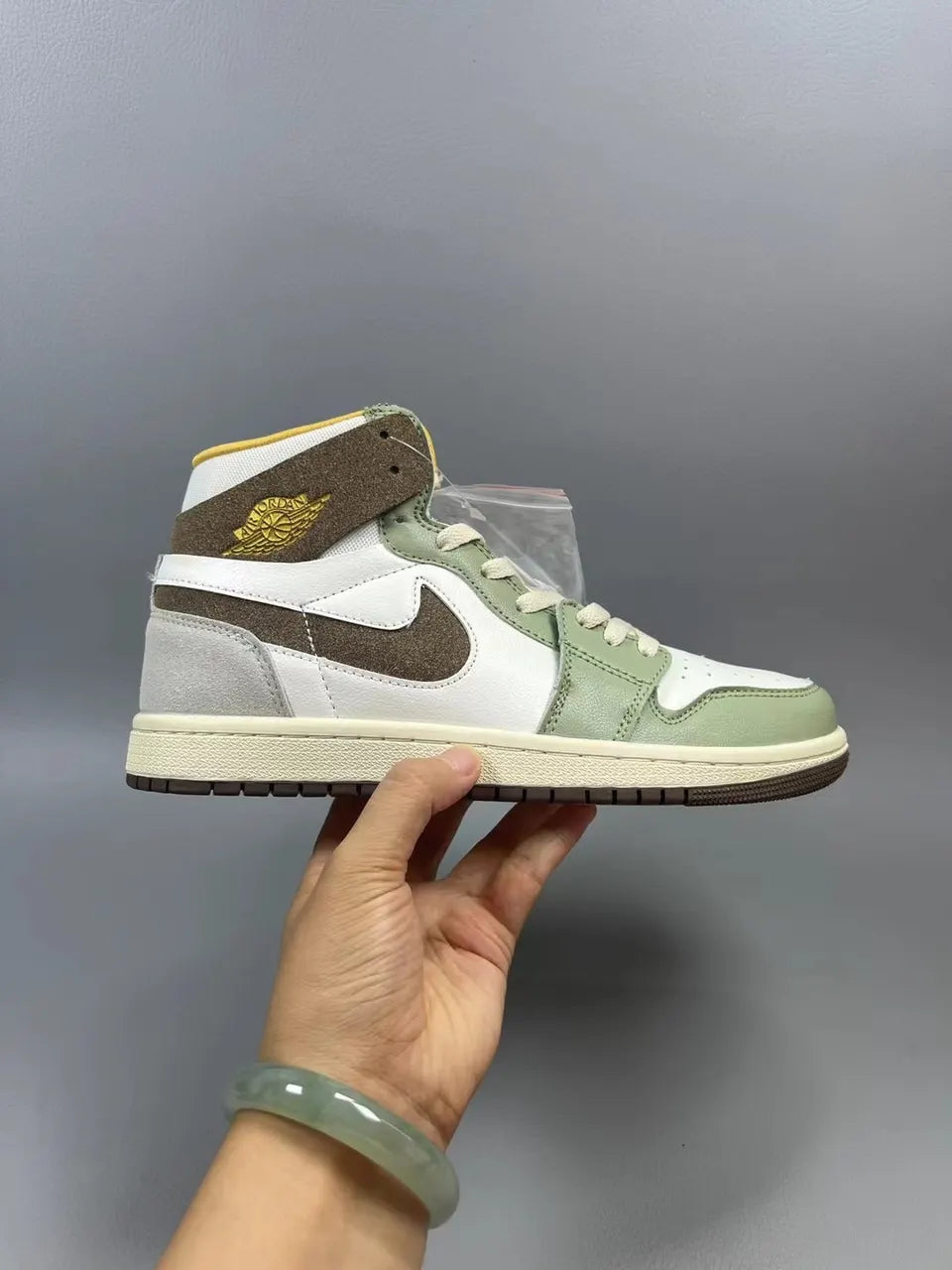 Air Jordan 1 High Washed Green - Hình 4