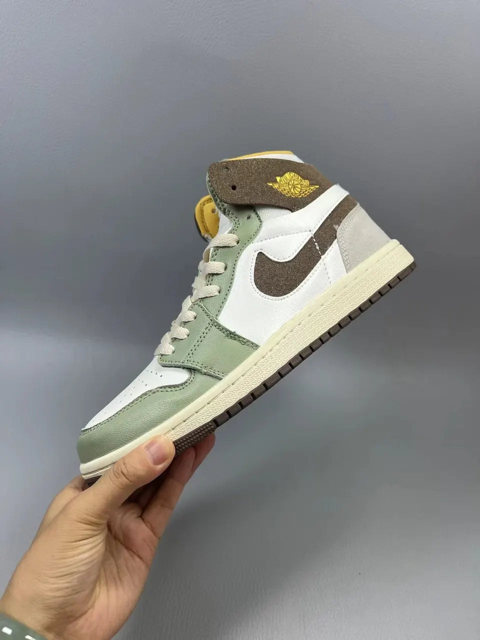 Air Jordan 1 High Washed Green - Hình 2