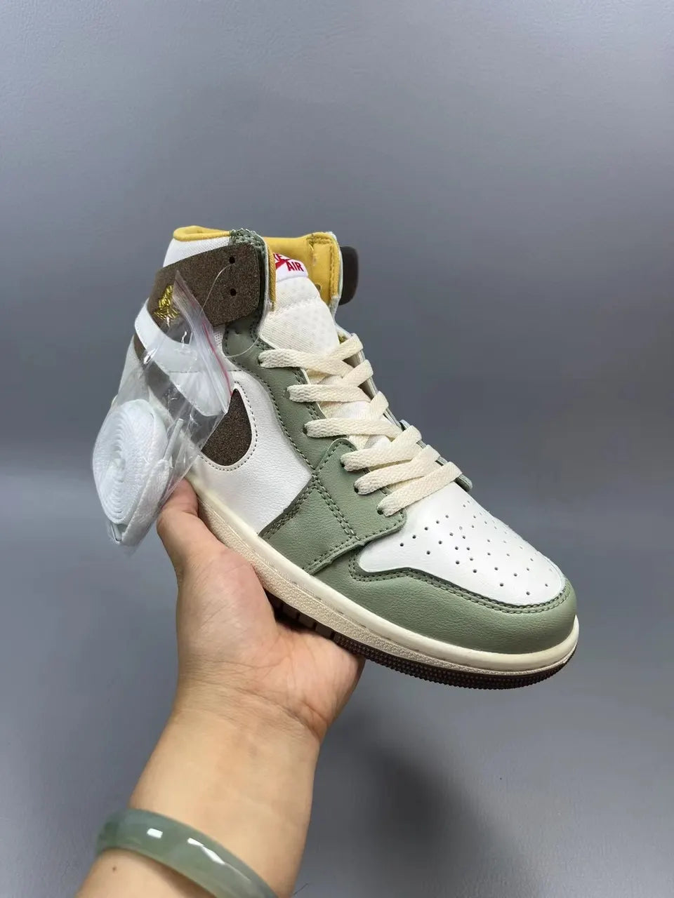 Air Jordan 1 High Washed Green