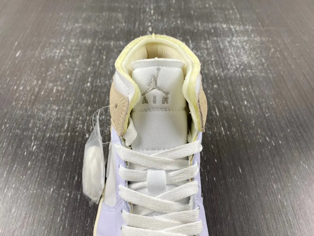 Air Jordan 1 Mid Tan Suede - Hình 8