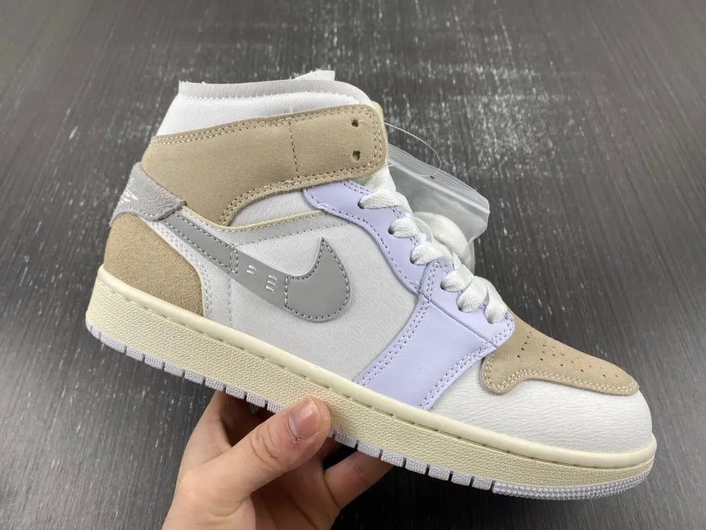 Air Jordan 1 Mid Tan Suede
