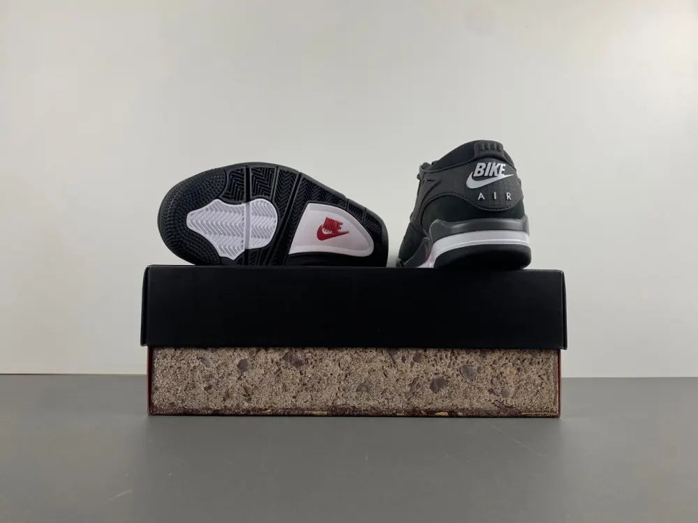Air Trainer Dark Grey/Red - Hình 4