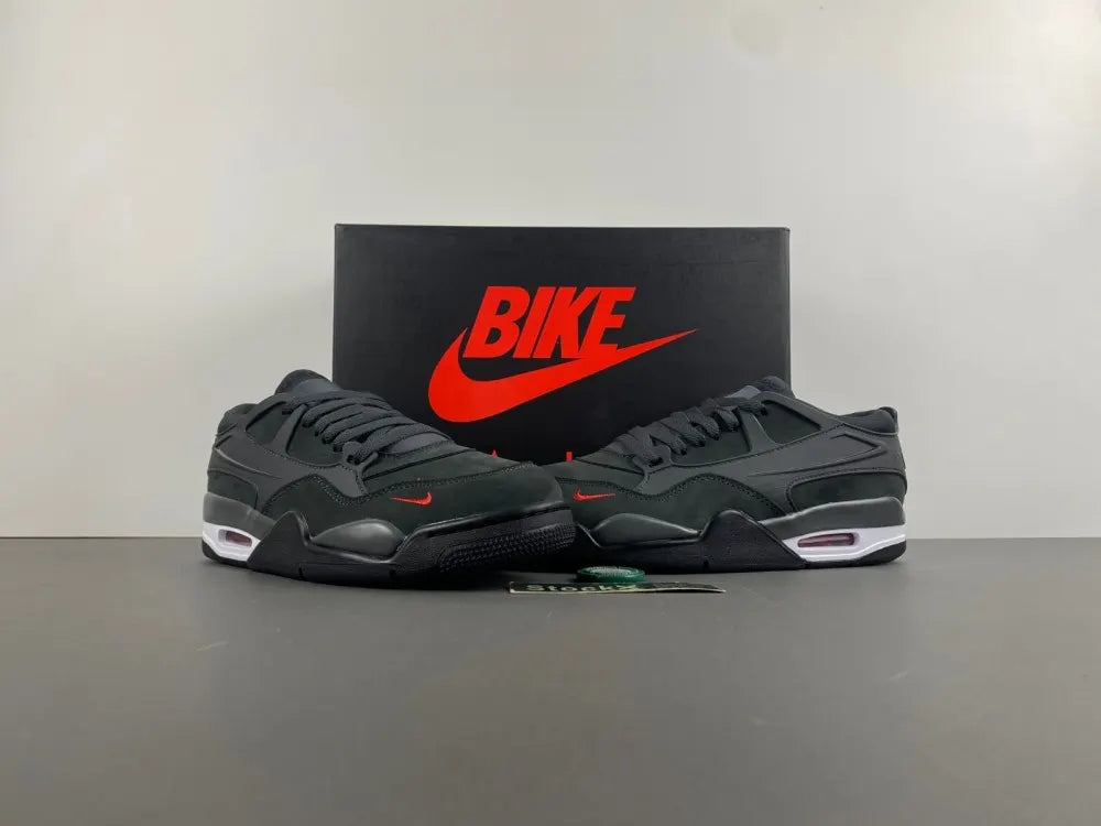 Air Trainer Dark Grey/Red - Hình 6