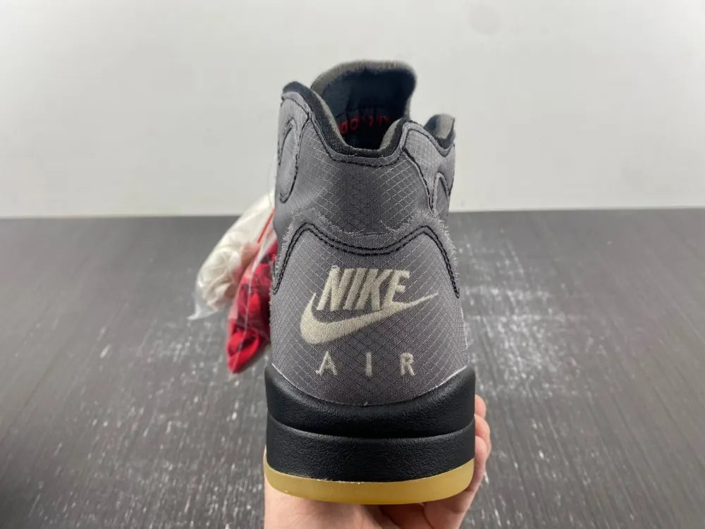 Air Jordan 5 Off-White Grey - Hình 6