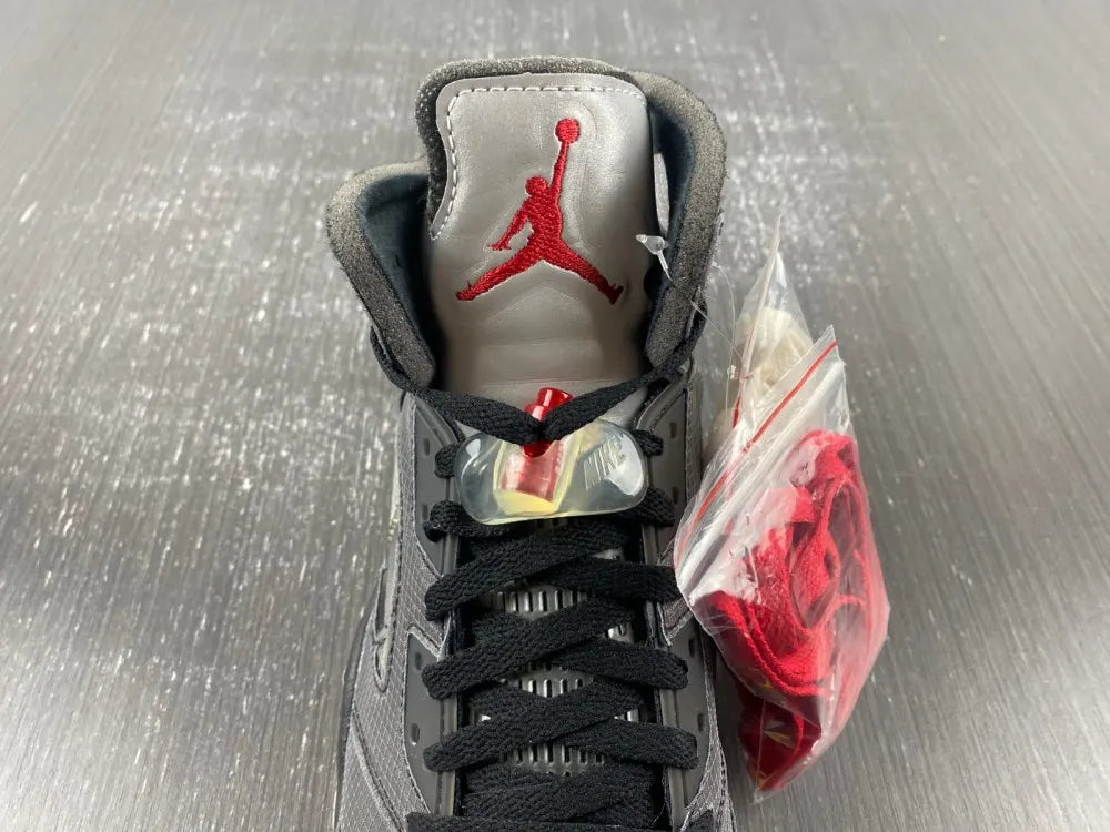 Air Jordan 5 Off-White Grey - Hình 7