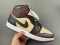 Air Jordan 1 Mid Brown Basalt premium