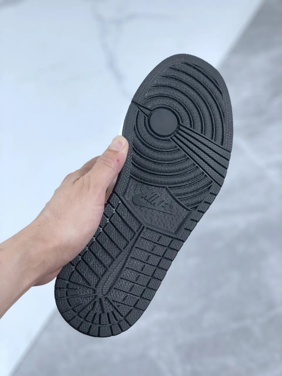 Air Jordan 1 Low Black Grey nike - Hình 3