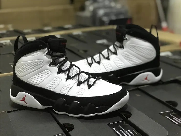 classic Air Jordan 9 Retro White Black