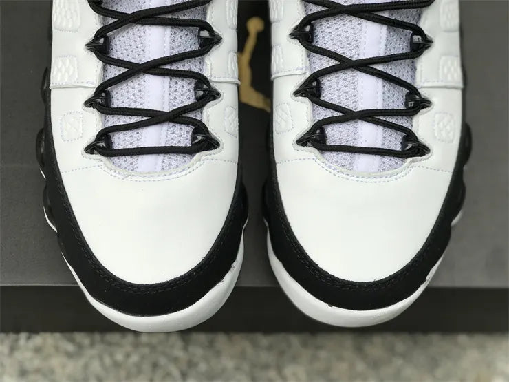classic Air Jordan 9 Retro White Black - Hình 5