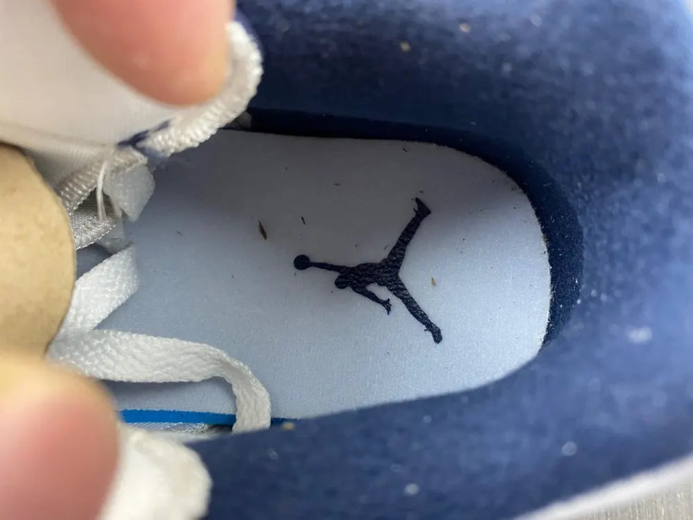 Air Jordan 4 Retro White Navy - Hình 5