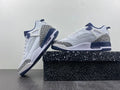 Air Jordan 4 Retro White Navy