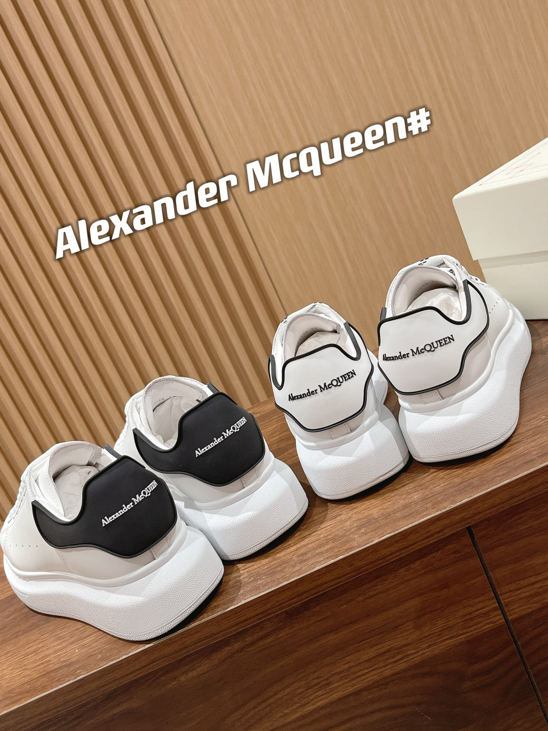 Alexander McQueen Brown Designer Shoes EU 35-44 Edition 57