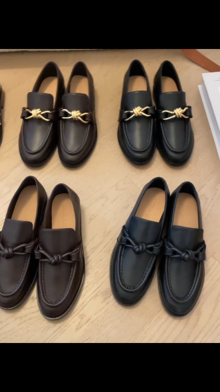 Bottega Veneta Black & Rose Gold Designer Shoes EU 35-39 Edition 2