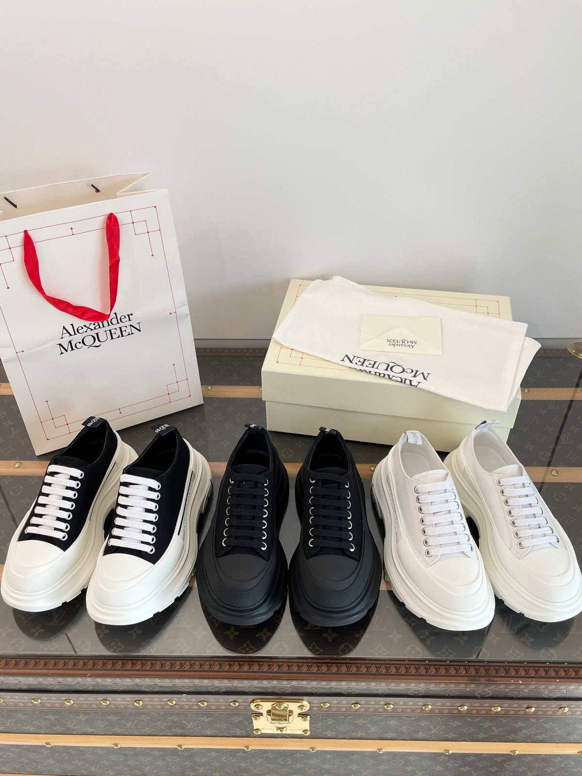Alexander McQueen Black Designer Shoes Edition 2