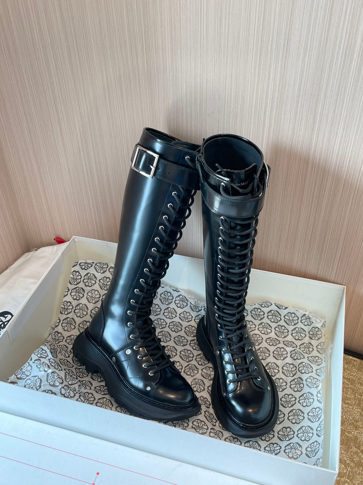 Alexander McQueen Black Boots EU 35-39 - detail image 4