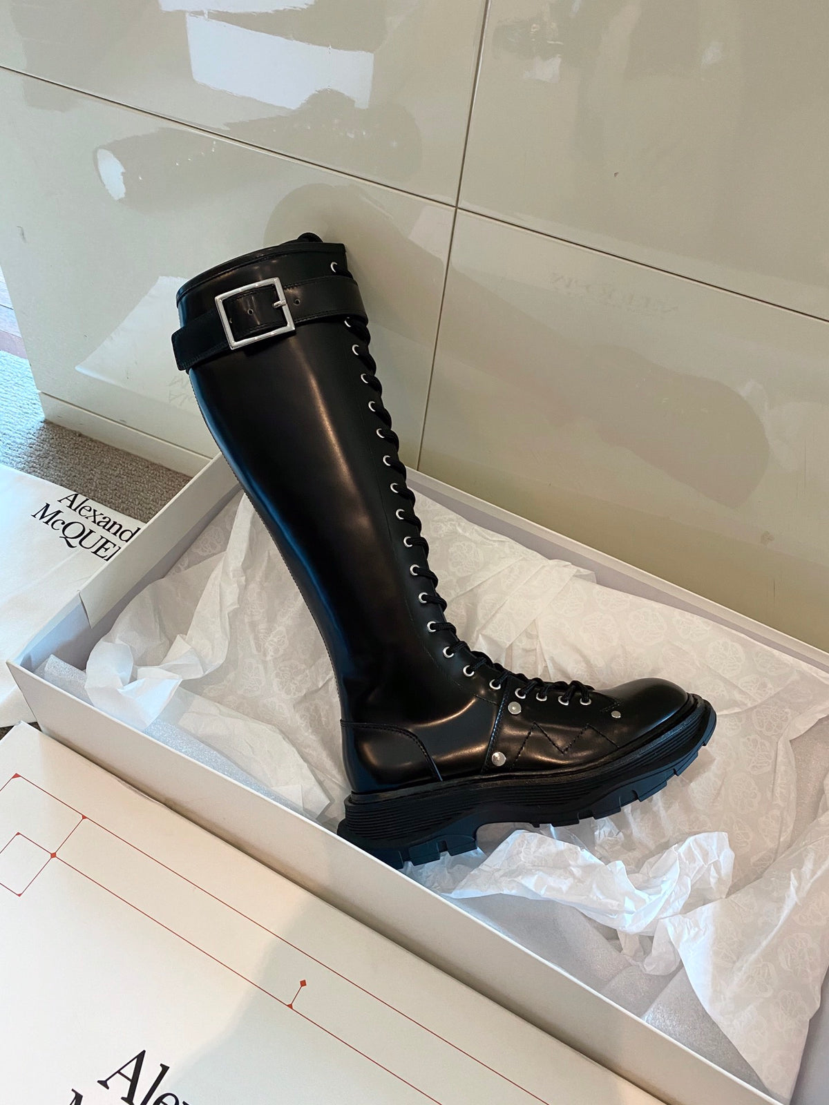 Alexander McQueen Black Boots EU 35-39 - detail image 5