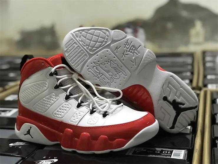 Air Jordan 9 Retro White/Red - Hình 21