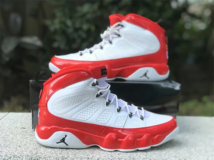 Air Jordan 9 Retro White/Red - Hình 9
