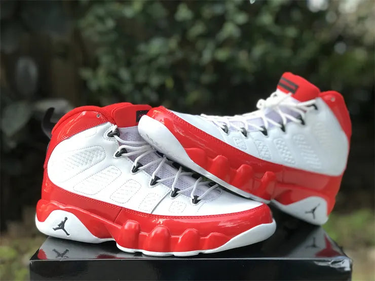 Air Jordan 9 Retro White/Red - Hình 3