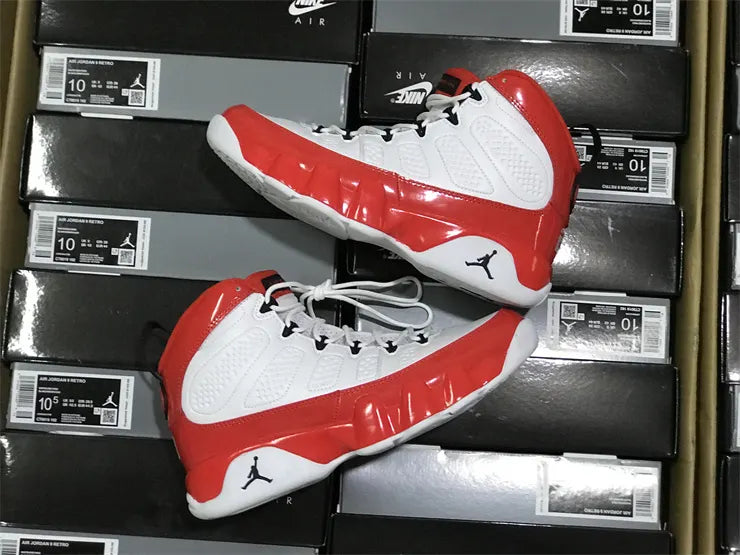 Air Jordan 9 Retro White/Red - Hình 17