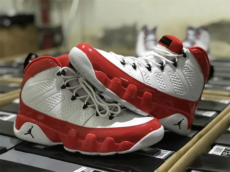 Air Jordan 9 Retro White/Red - Hình 20