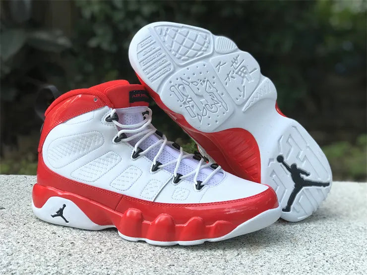 Air Jordan 9 Retro White/Red - Hình 13
