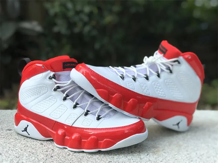 Air Jordan 9 Retro White/Red - Hình 14