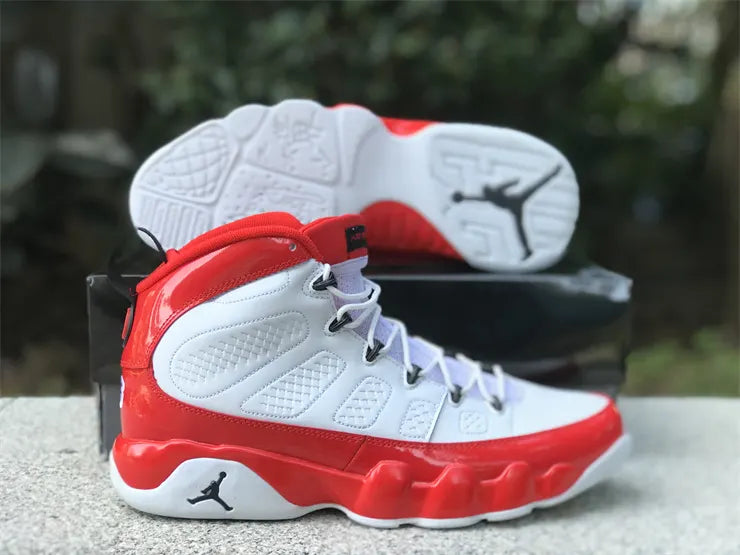 Air Jordan 9 Retro White/Red - Hình 10