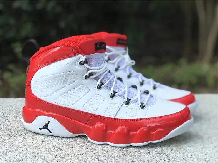 Air Jordan 9 Retro White/Red - Hình 12