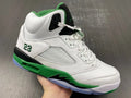 premium Air Jordan 5 White Green