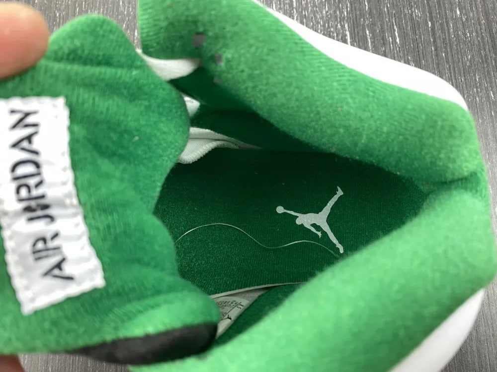 premium Air Jordan 5 White Green - Hình 14