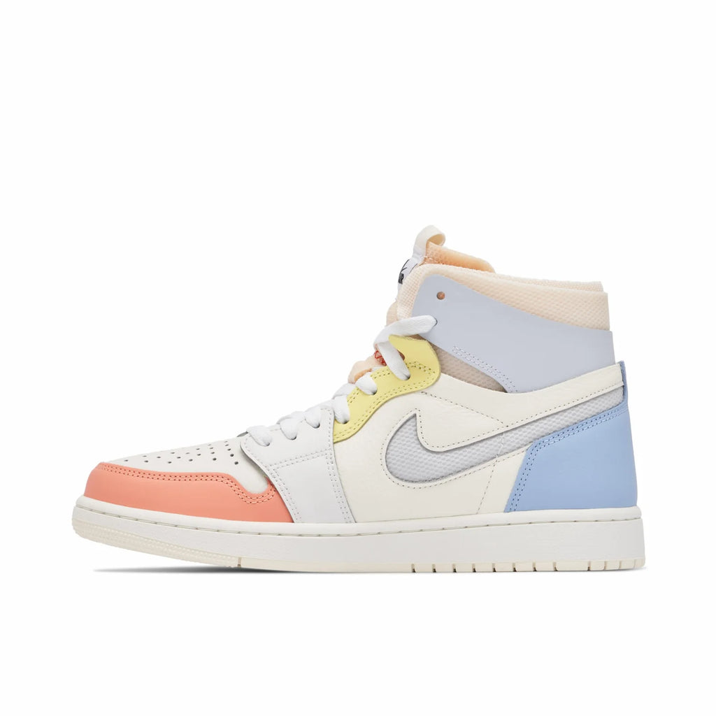 Air Jordan 1 Zoom Air Comfort: Exclusive 1-of-a-Kind Pastel Premium Sneakers