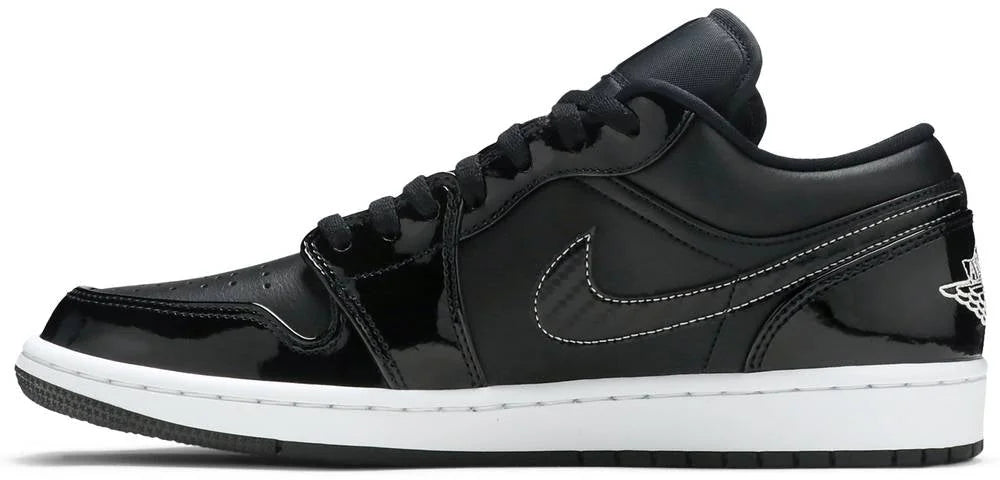 Air Jordan 1 Low Black Patent Carbon – Premium 2021 All-Star Edition