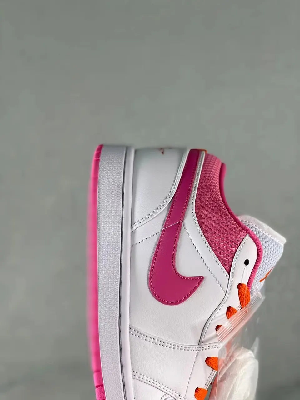 Air Jordan 1 Low White Pink - Hình 6