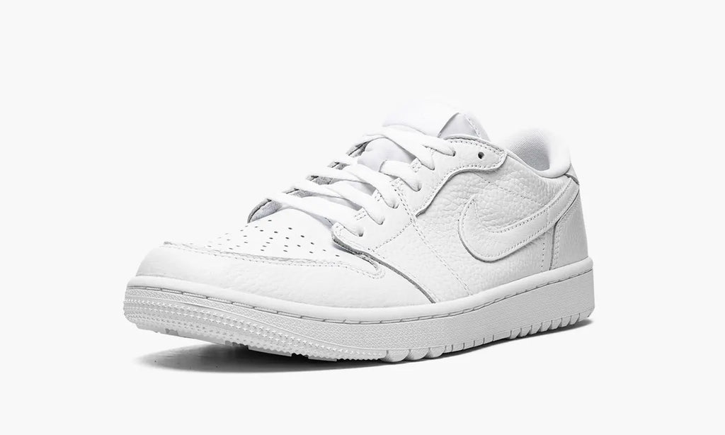 Nike Air Jordan Golf Shoes: 1 Premium All-White Luxury Edition for 2024