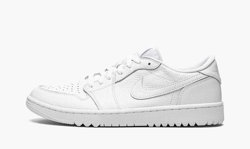 Nike Air Jordan Golf Shoes: 1 Premium All-White Luxury Edition for 2024