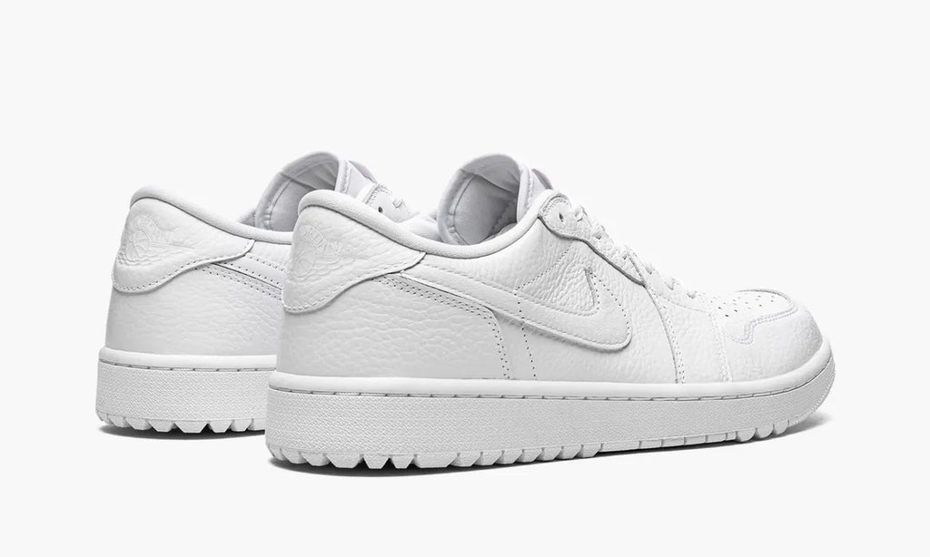 Nike Air Jordan Golf Shoes: 1 Premium All-White Luxury Edition for 2024