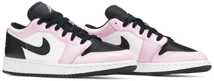 Air Jordan 1 Low Pink Black Premium 2024 Edition Sneakers