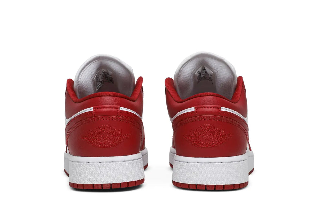 Air Jordan 1 Low Sneakers: 2024 Ultimate Premium Red & White Edition